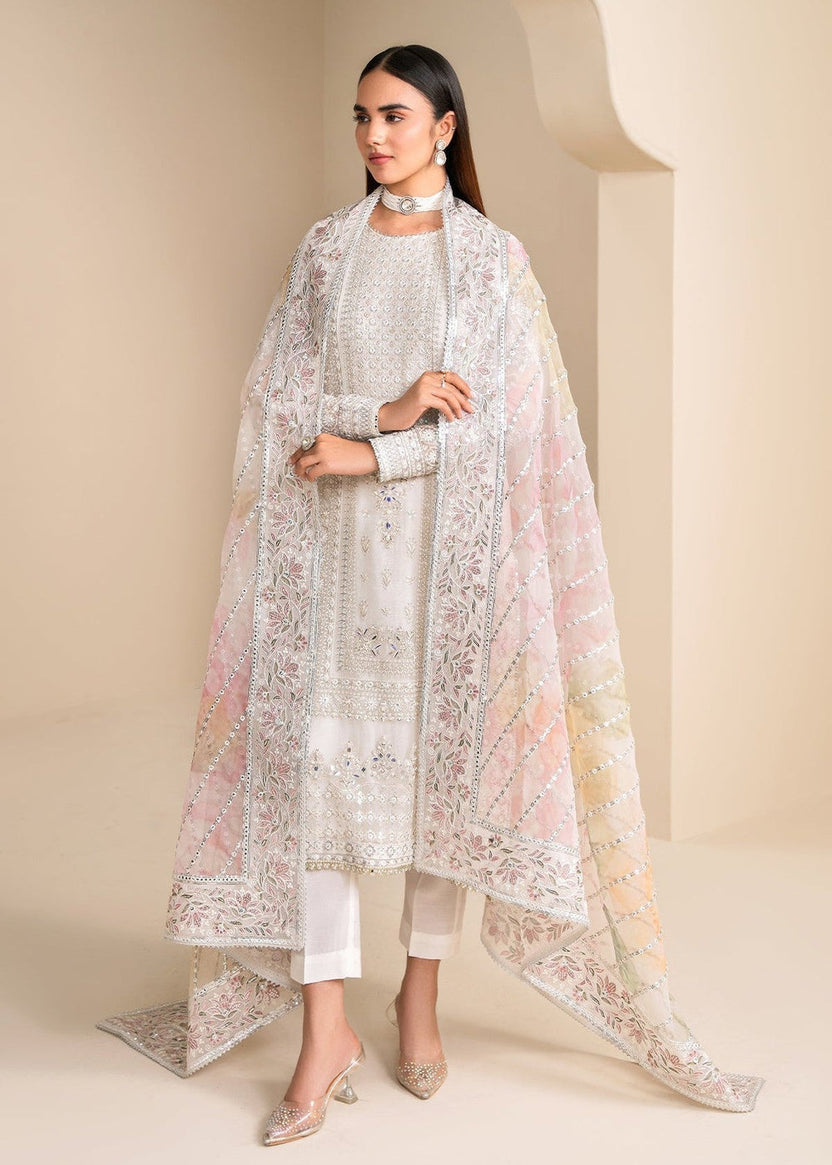 Exclusive Formal 3 Peace Embroidered Chiffon - Ready To Wear