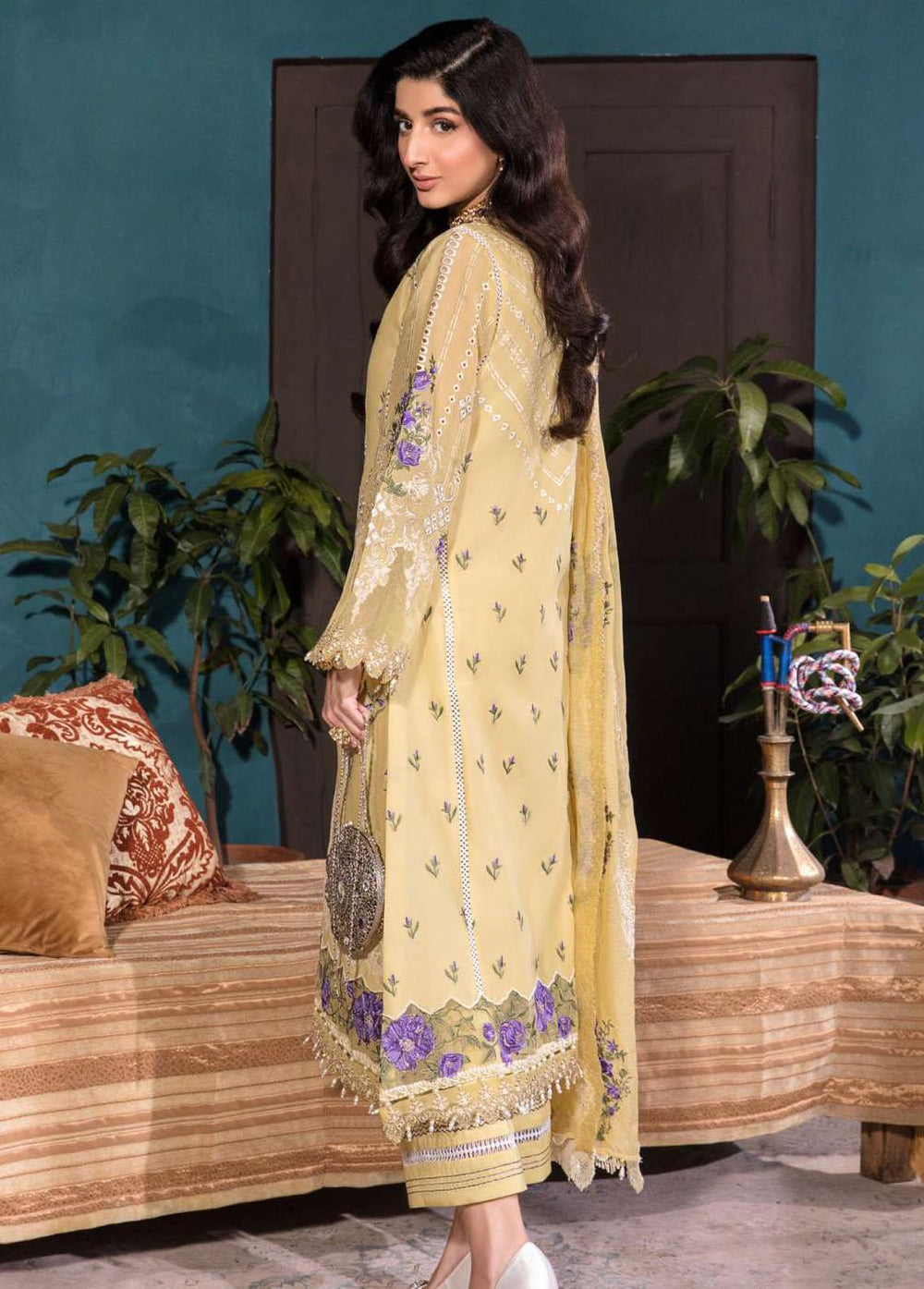 Elaf Embroidered Lawn 03 Peace Suits - Ready To Wear