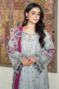 Imrozia Luxury  Heavy Embroidered Ciffion 03 Piece Suit- Ready To Wear
