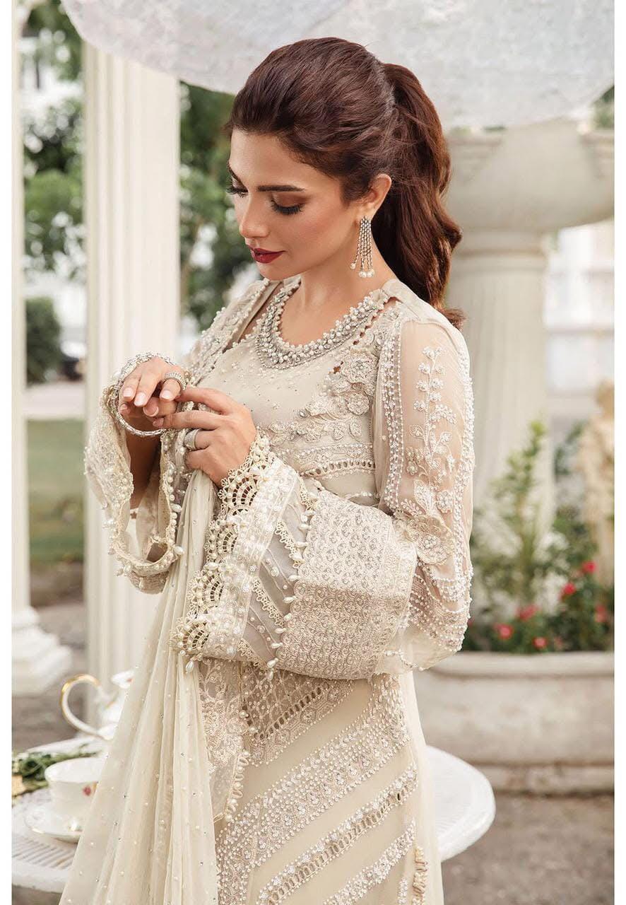 03-Piece Heavy Embroidered Chiffon Suit | Ready To Wear