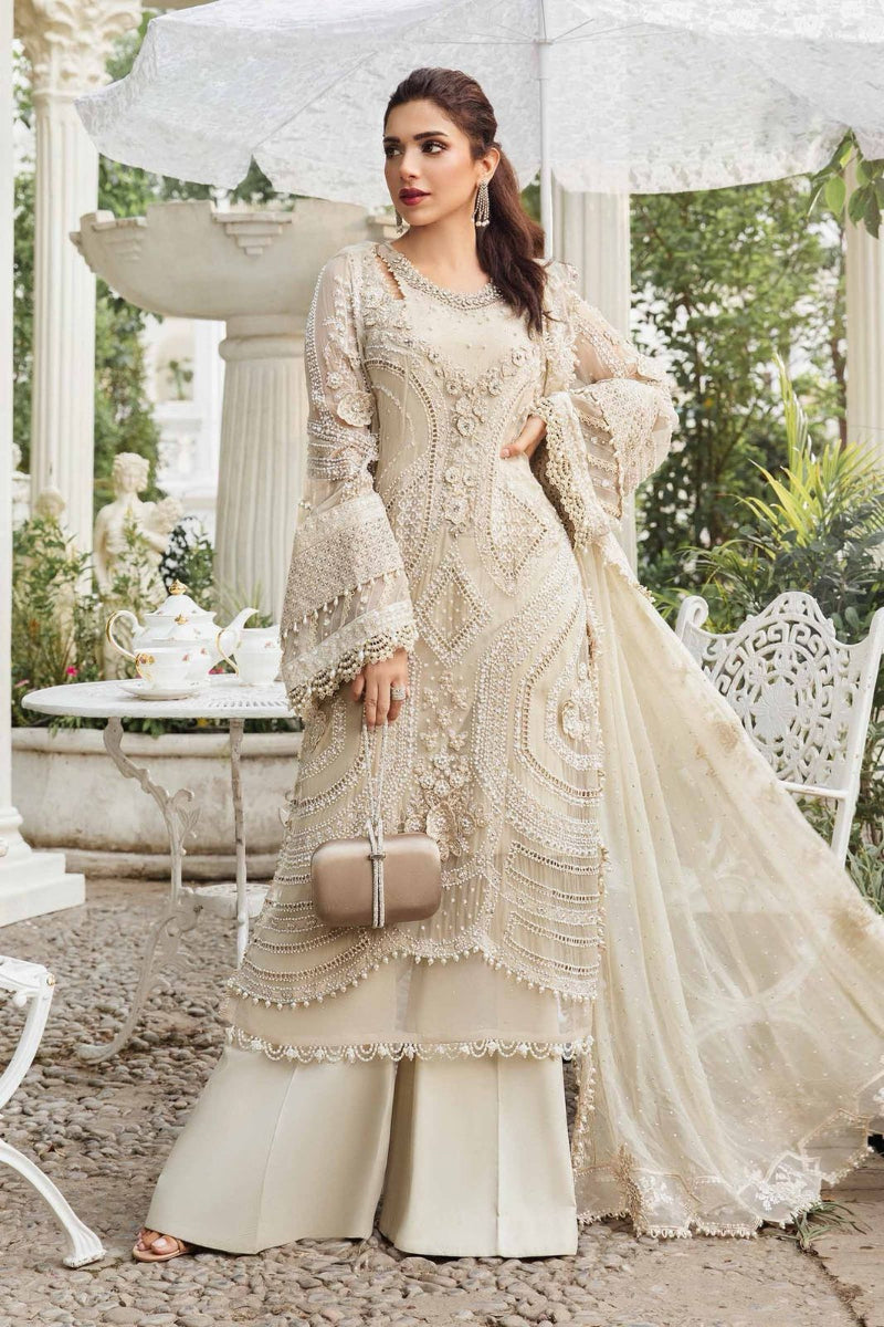 03-Piece Heavy Embroidered Chiffon Suit | Ready To Wear