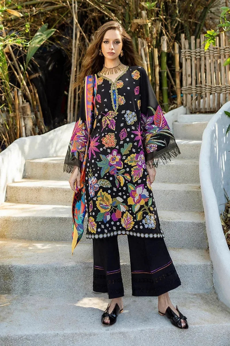 03-Piece Embroidered Lawn Suit | Ready To Wear