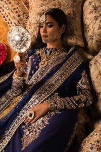 Maya By Afrozeh Divani  Embroidered Velvet 3 Pieces Suit - Ready To Wear