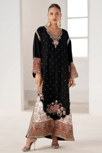 Poshkari Ethnc Kaftan  Luxury Silk Embroidered Suit -  Ready To Wear